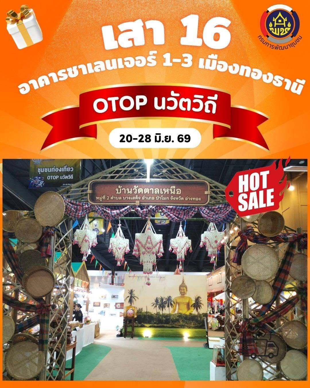 พิกัด สินค้า OTOP อำเภอป่าโมก จังหวัดอ่างทอง